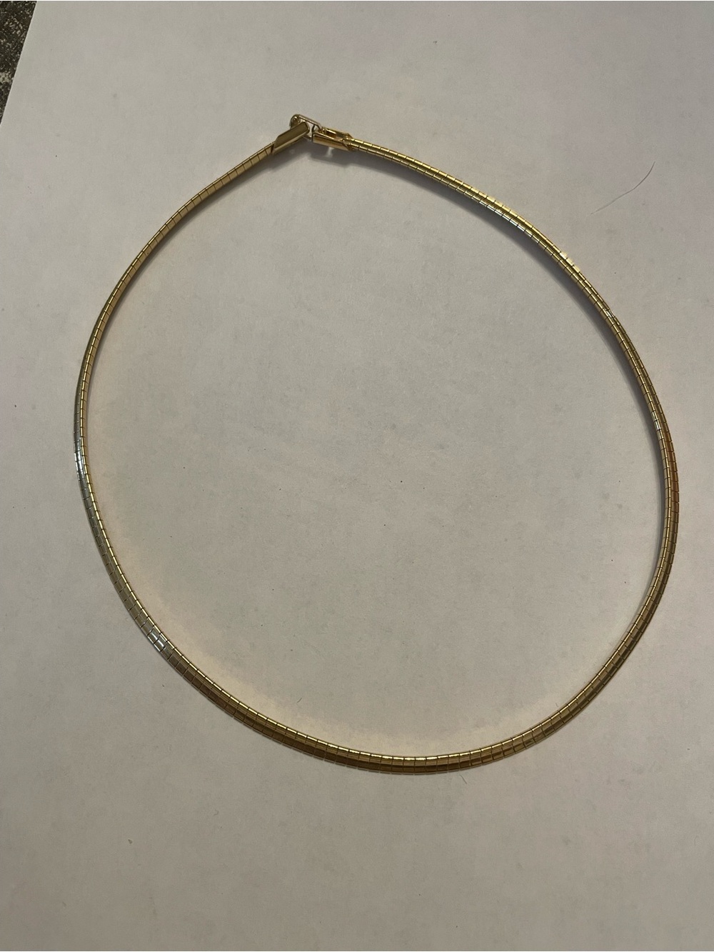Vintage Signed Avon Gold Tone Choker Necklace π SALE - Picture 7 of 12